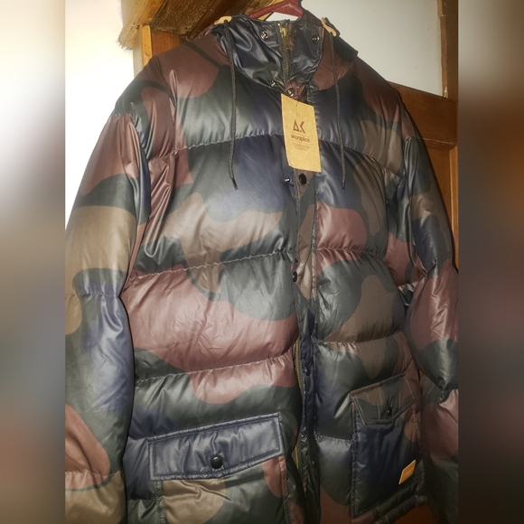 Akomplice Puffer Military Jacket
